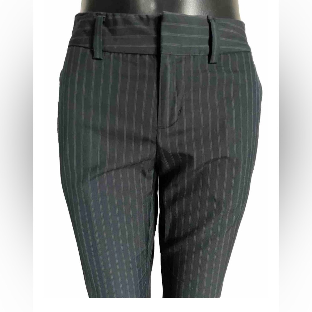 GAP navy UNLINED crop MIDRISE WORK Favorite Pants TROUSERS 28 X 24 EUC!